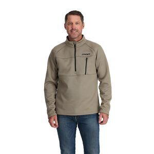 Spyder Mens Encore 1/2 Zip Desert Taupe Medium
